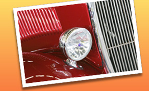 Classic and antique Packards, Model A Fords, muscle cars